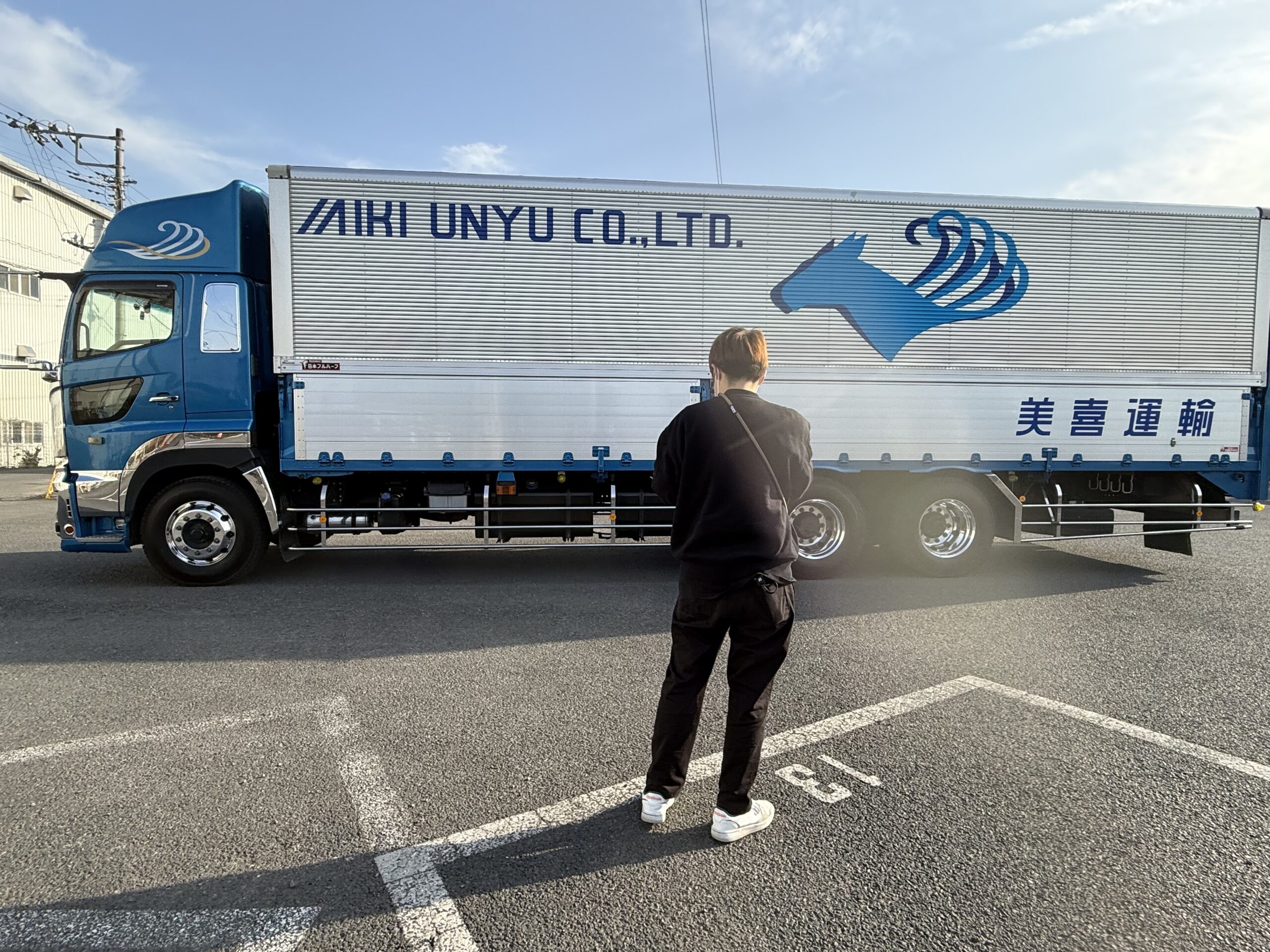 トラック協会のPR動画撮影に来ていただきました！